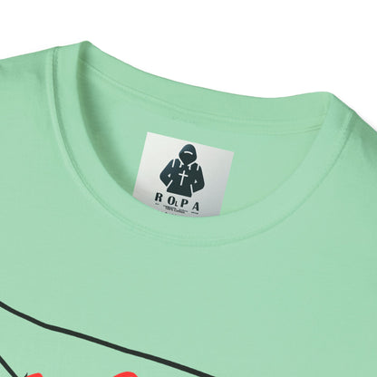 Unisex Softstyle T-Shirt with 'rez 87' Graphic - Casual Streetwear Tee