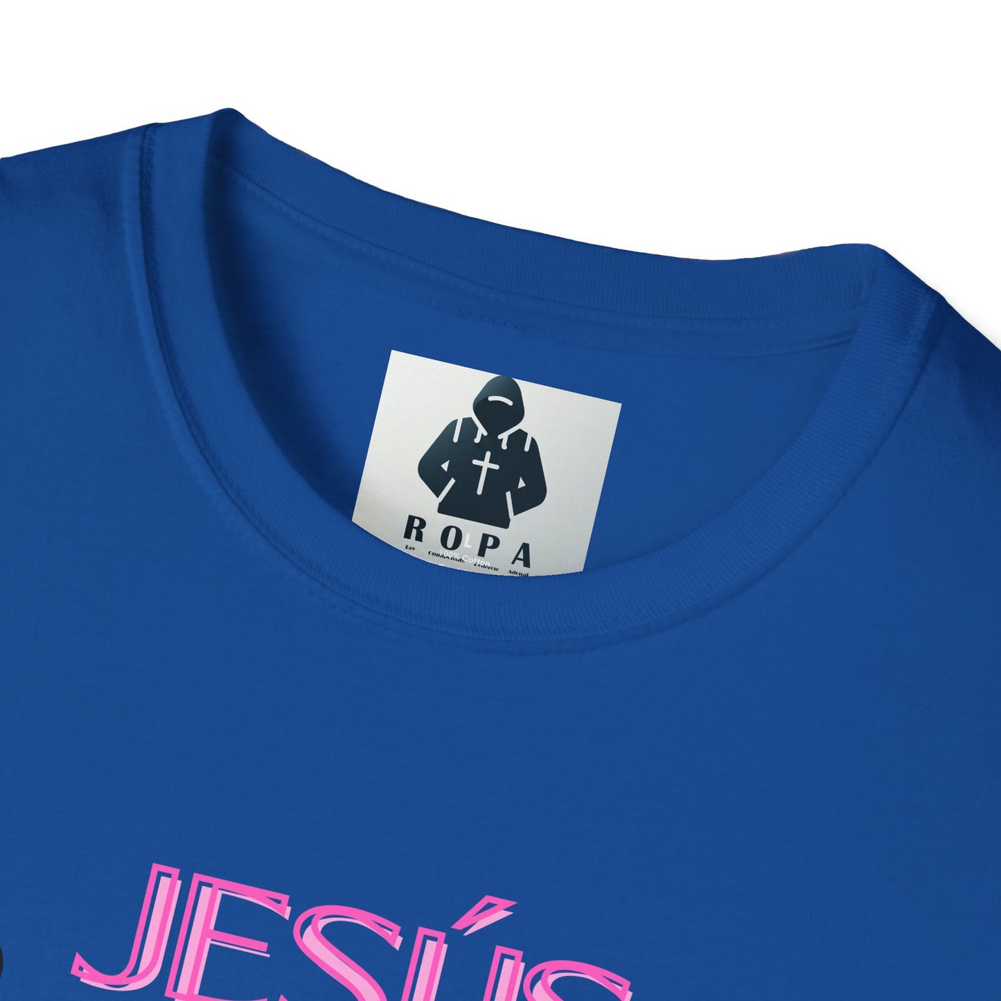 Pink lt of Unisex Softstyle T-Shirt - 'Jesús Maranatha Coming Soon' Spiritual Tee