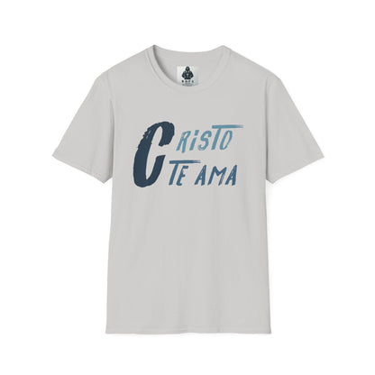 Unisex Softstyle T-Shirt - 'Cristo Te Ama' Inspirational Tee