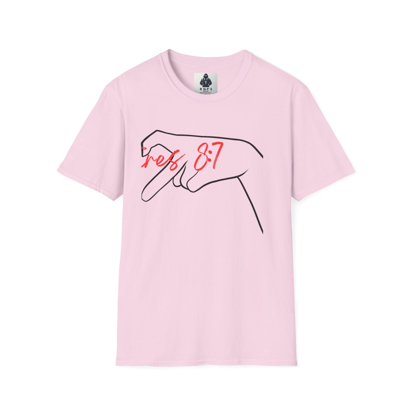 Unisex Softstyle T-Shirt with 'rez 87' Graphic - Casual Streetwear Tee