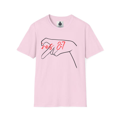 Unisex Softstyle T-Shirt with 'rez 87' Graphic - Casual Streetwear Tee