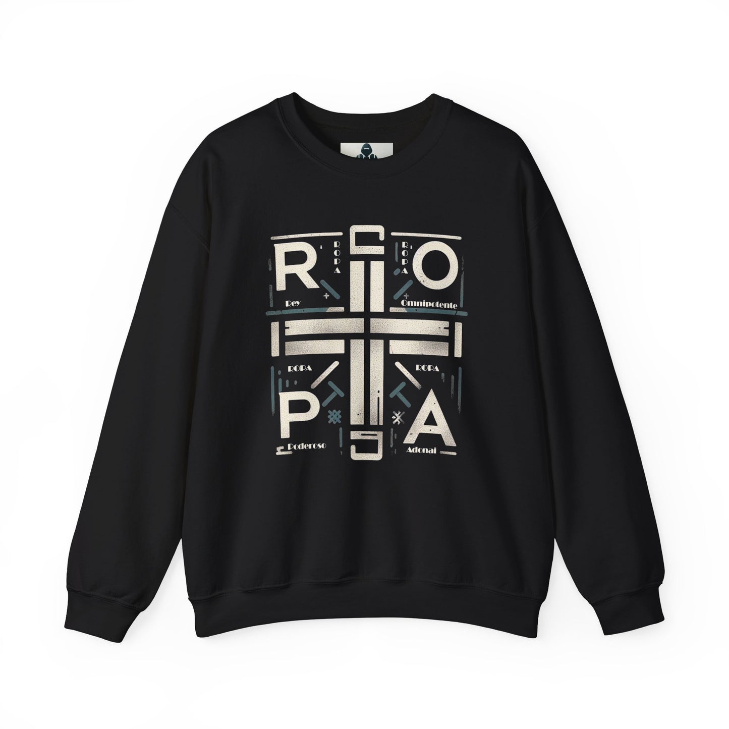 Eco-Friendly Graphic Crewneck Sweatshirt - R O P A  Cruz Design