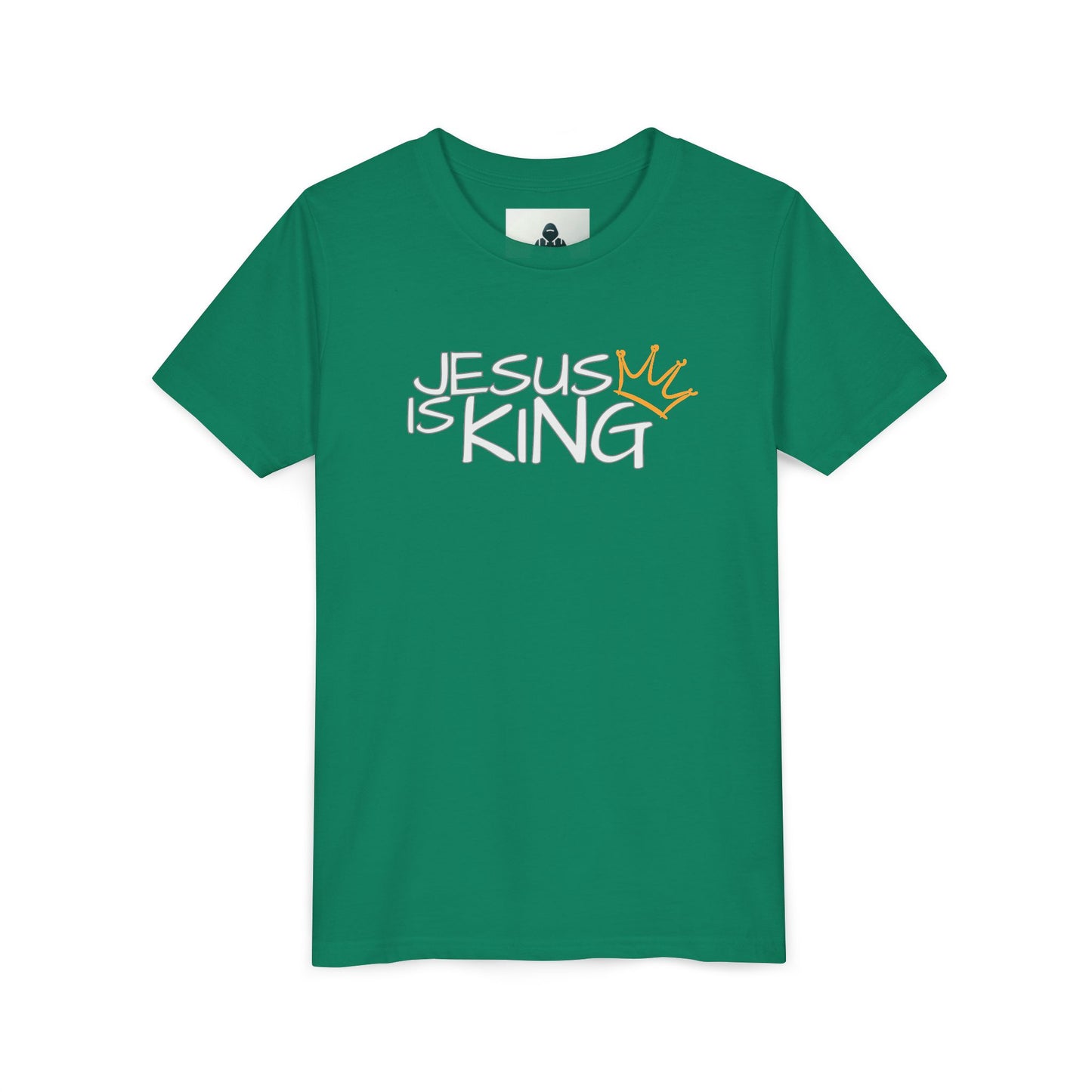 Youth Tee with Inspirational Jesus Design, Faith T-Shirt, Christian Gift, Summer Outfit, Religious Apparel, Kids Faithwear