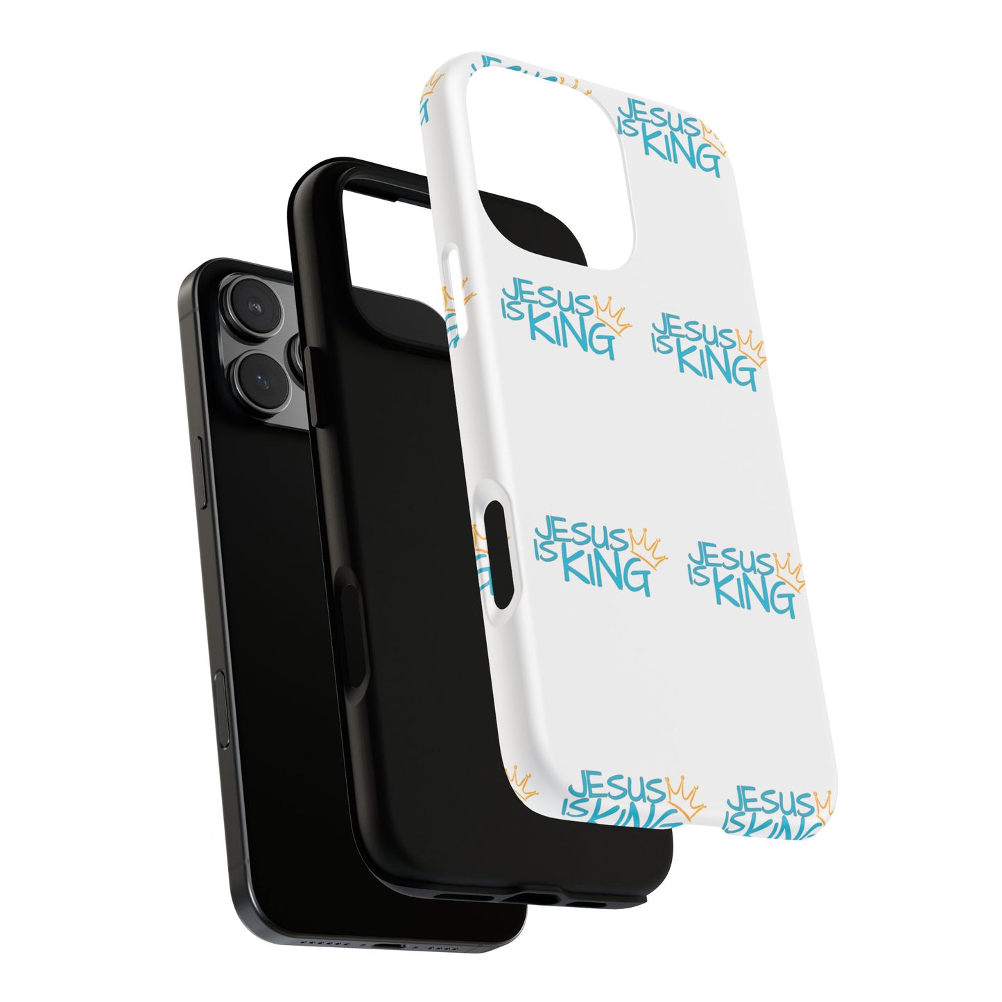 Jesus is King Phone Case - Tough Cases, Christian Gifts, Religious Accessories, Inspirational Protection, Unique Smartphone Cover