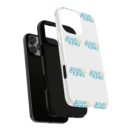 Jesus is King Phone Case - Tough Cases, Christian Gifts, Religious Accessories, Inspirational Protection, Unique Smartphone Cover