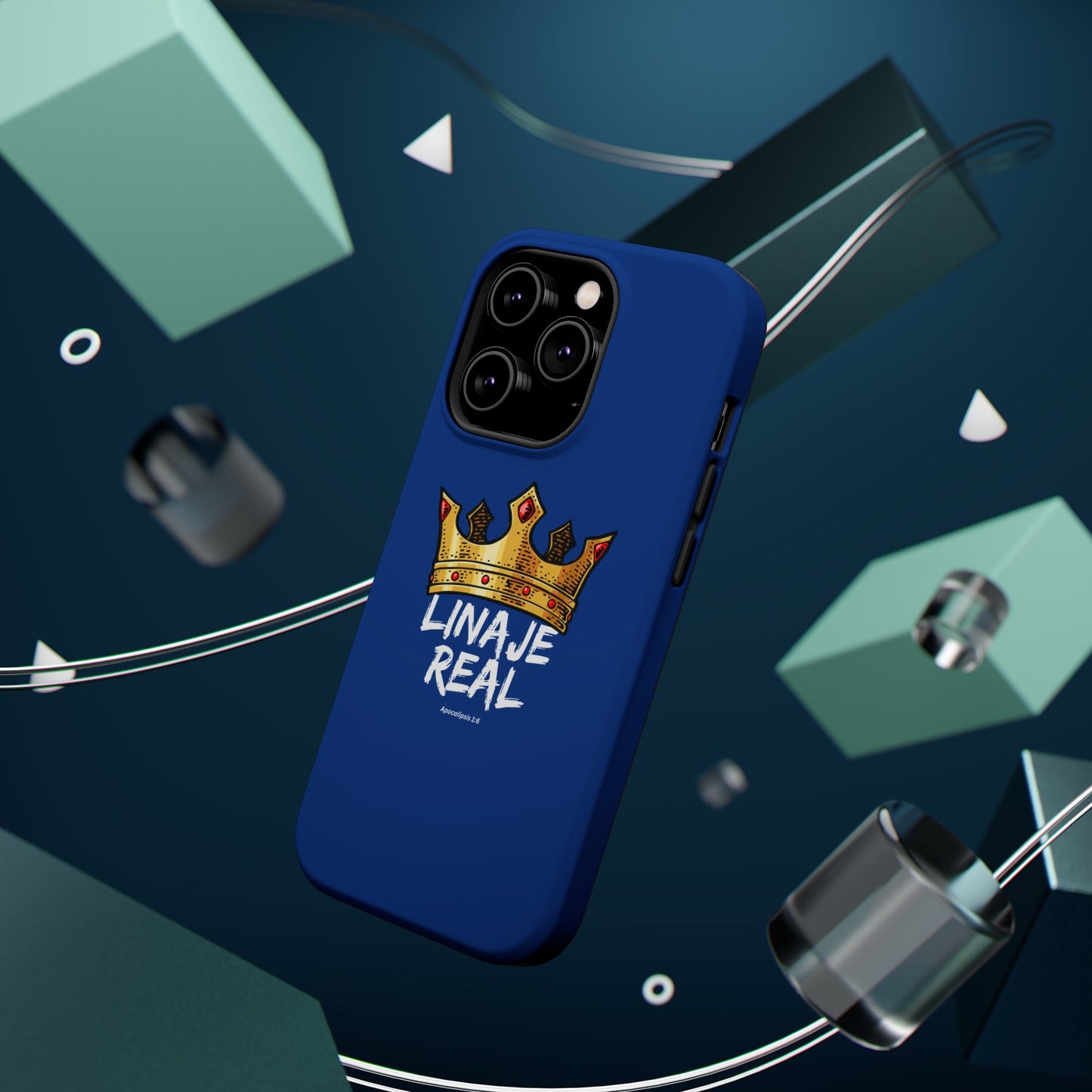 Magnetic Phone Case with Crown Design, Unique Phone Cover, Gift for Artists, Trendy Case, Protection for iPhone, Customizable Design