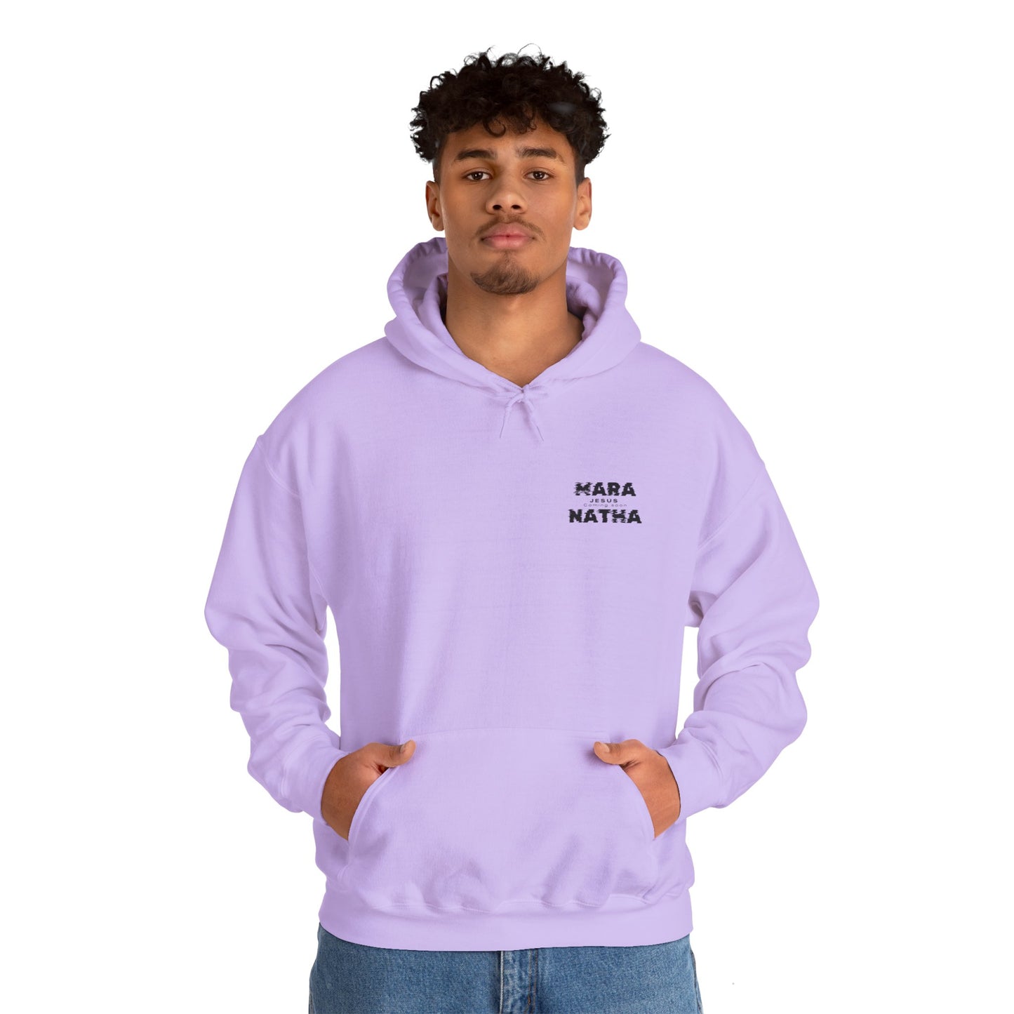 Faith-Inspired Unisex Hoodie - Mara Natha Collection, Cozy Prayer Sweatshirt, Inspirational Gift, Religious Wear, Spiritual Fashion