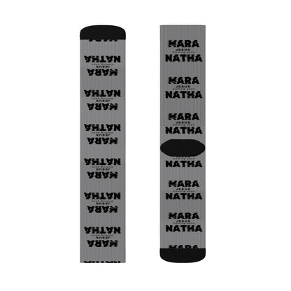 Personalized Sublimation Socks - Custom Name Design for Unique Gifting