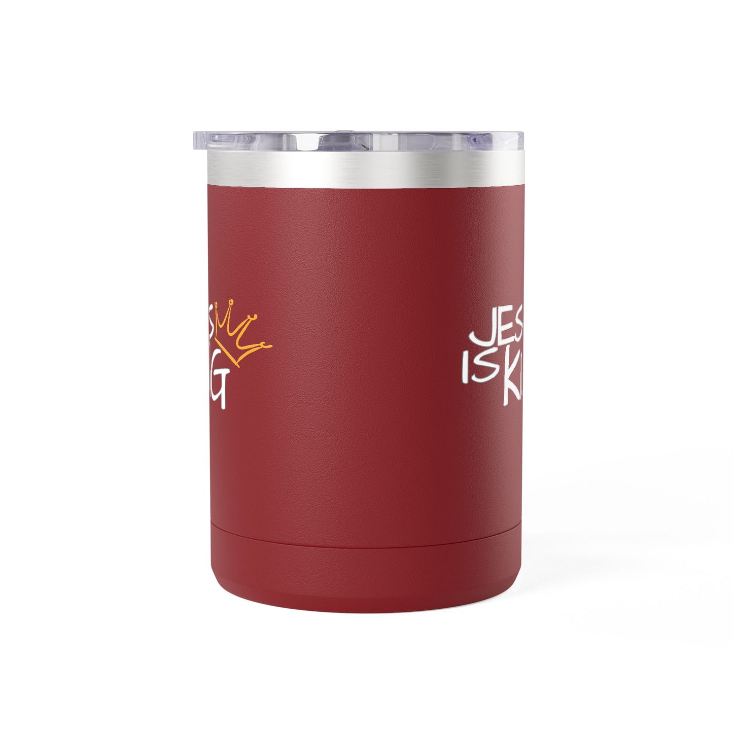 Inspirational Jesus Is King Coffee Mug Tumbler | 15oz, Faith Gift, Christian Cup, Religious Drinkware, Unique Keepsake