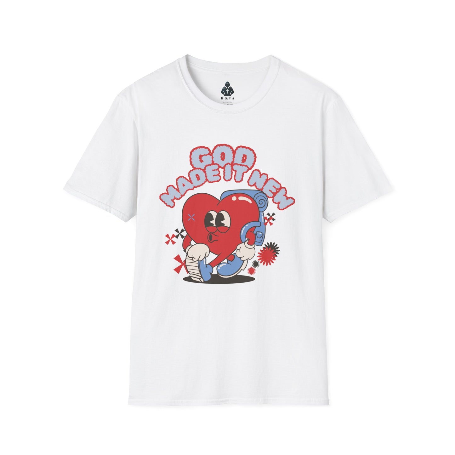 God Made New Unisex Softstyle T-Shirt - Fun & Playful Graphic Tee