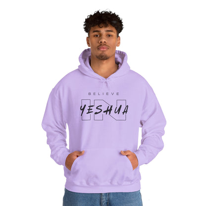 Unisex Heavy Blend™ Hooded Sweatshirt - 'Believe Yeshua' Inspirational Hoodie