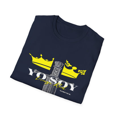 Crown Graphic Unisex Softstyle T-Shirt | Casual Wear, Streetwear, Gift for Friends, Birthday, Everyday Fashion