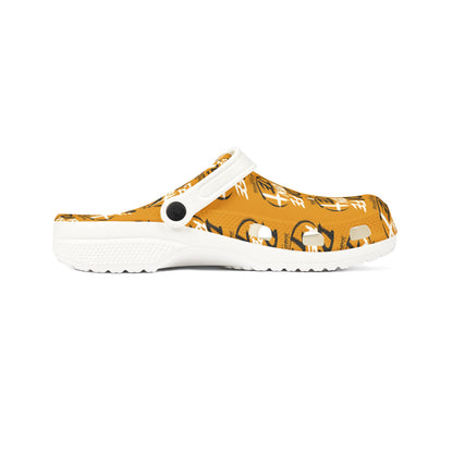 EVA Foam Clogs — All-Over "Different" Graphic Slip-On Shoes