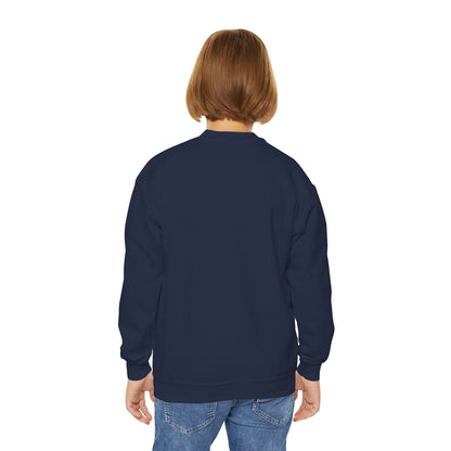 Youth Crewneck Sweatshirt - JESÚS MARANATHA COMING SOON - Faith-Inspired Apparel for Teens
