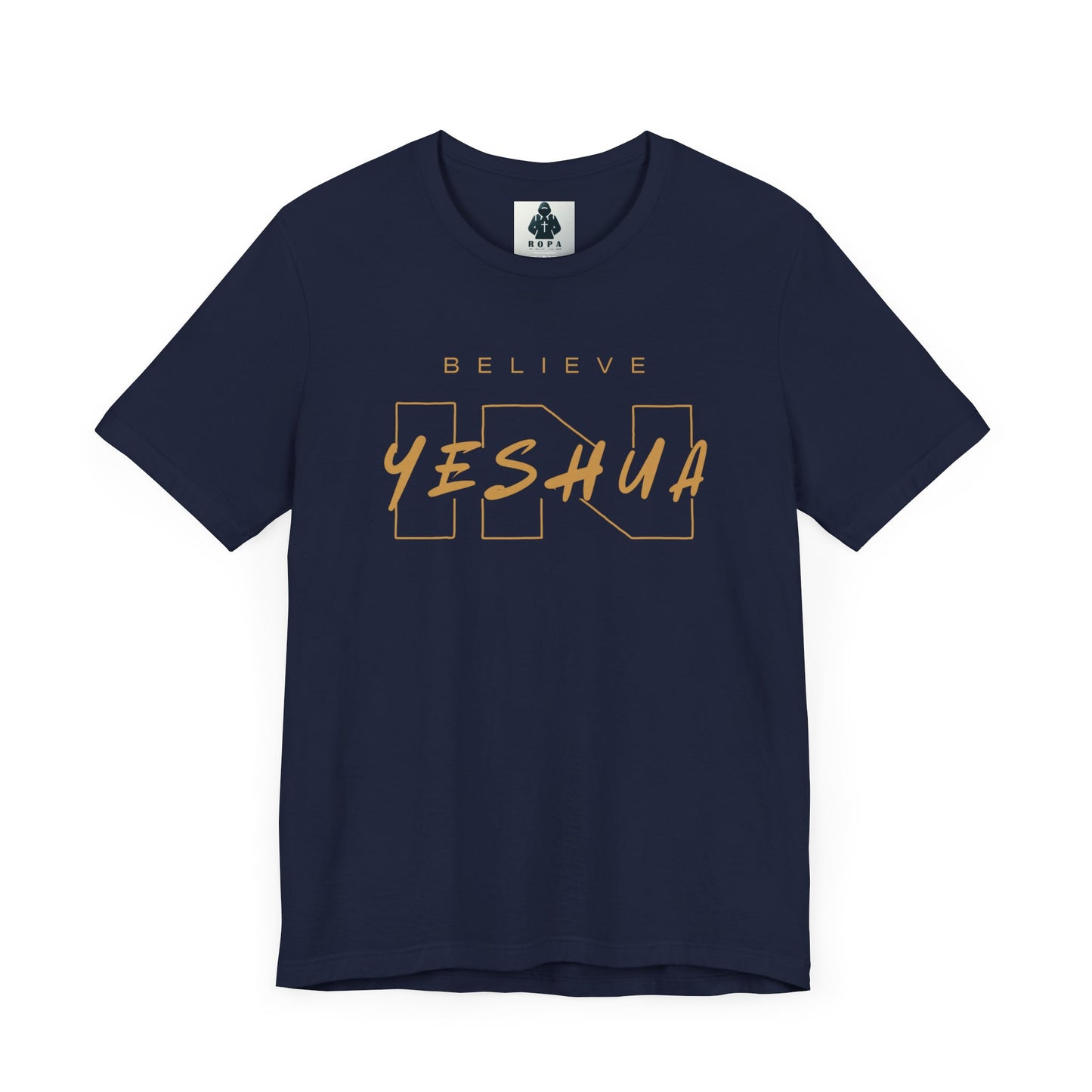 Unisex Short Sleeve Tee - 'Believe Yeshua' Inspirational Graphic Tee
