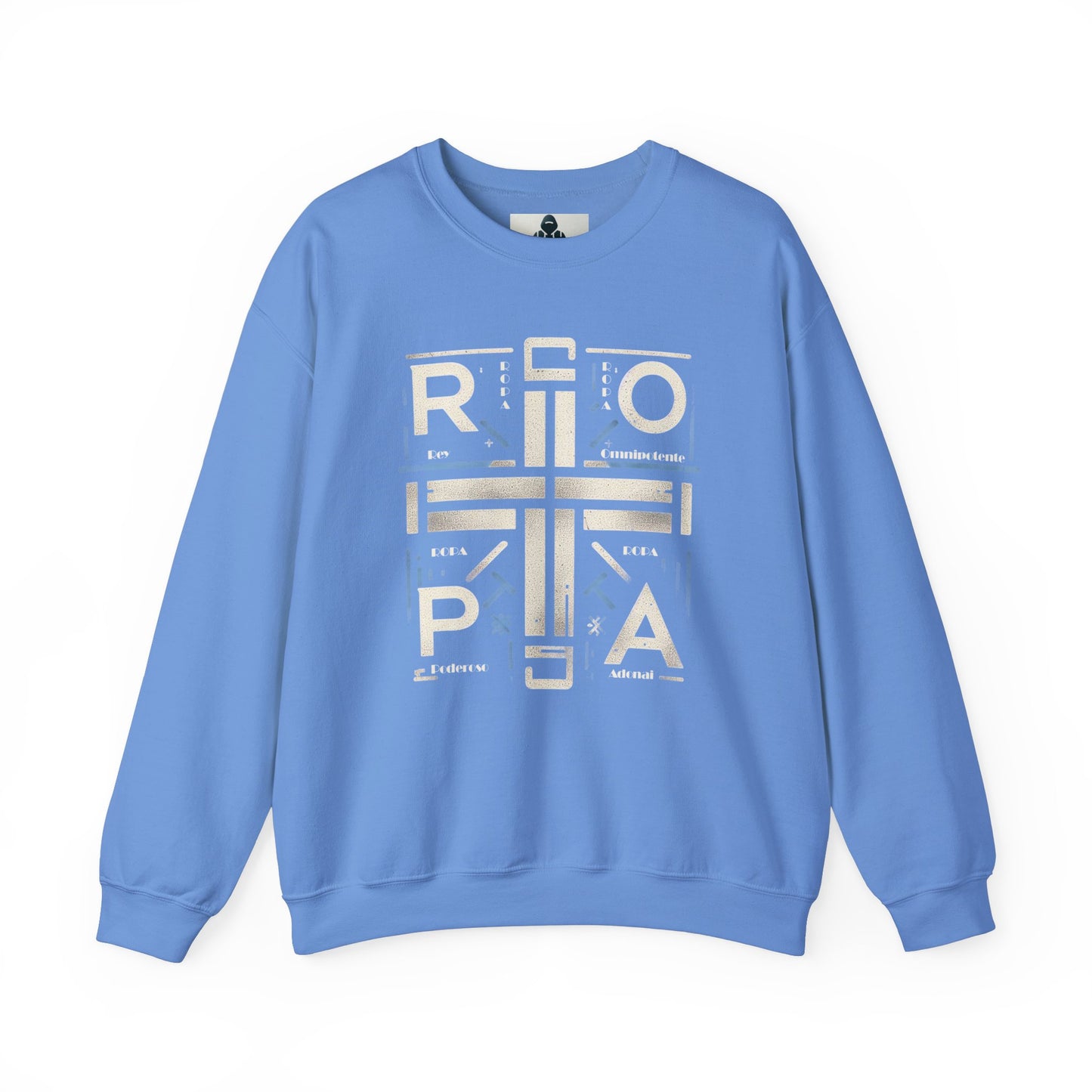 Eco-Friendly Graphic Crewneck Sweatshirt - R O P A  Cruz Design