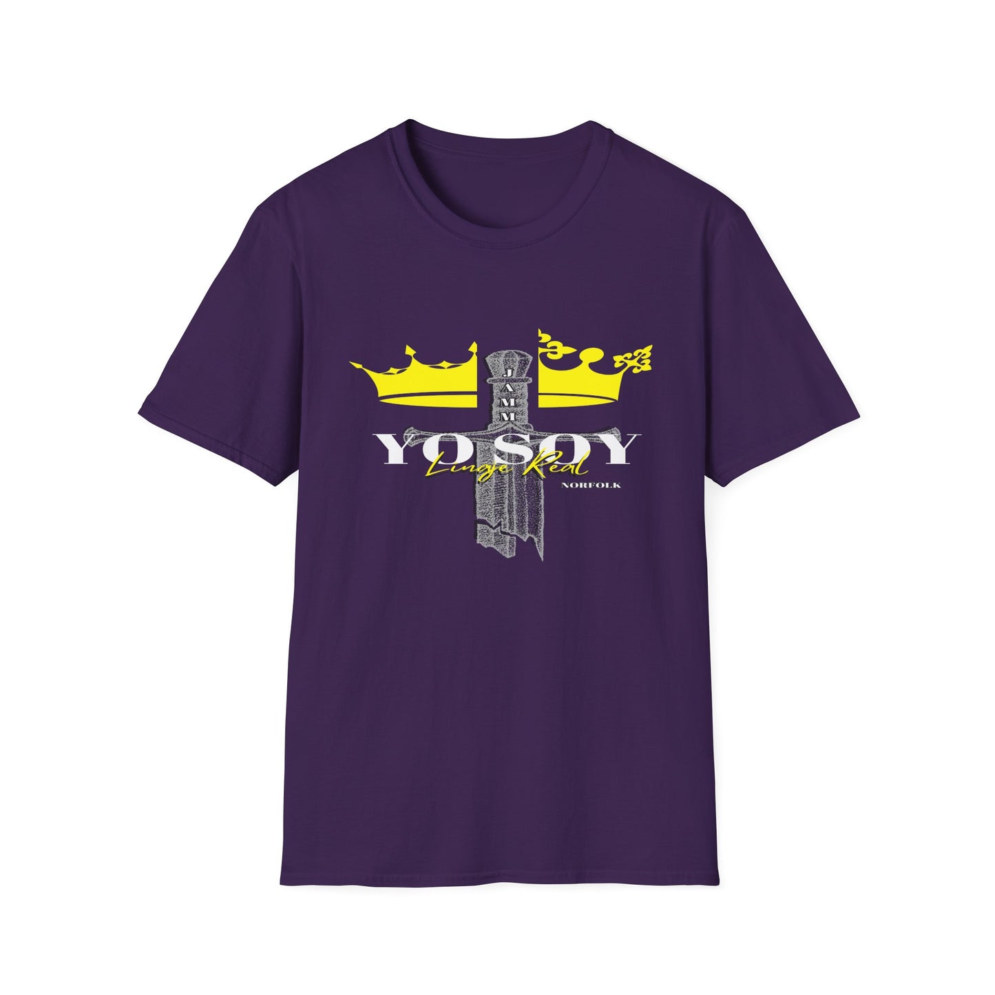 Crown Graphic Unisex Softstyle T-Shirt | Casual Wear, Streetwear, Gift for Friends, Birthday, Everyday Fashion