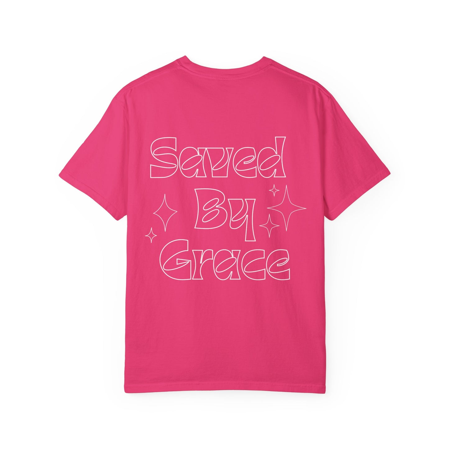 Faith-Inspired Unisex T-Shirt - Saved By Grace, Casual Wear, Christian Apparel, Gift for Believers, Everyday Comfort