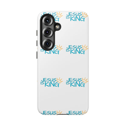 Jesus is King Phone Case - Tough Cases, Christian Gifts, Religious Accessories, Inspirational Protection, Unique Smartphone Cover