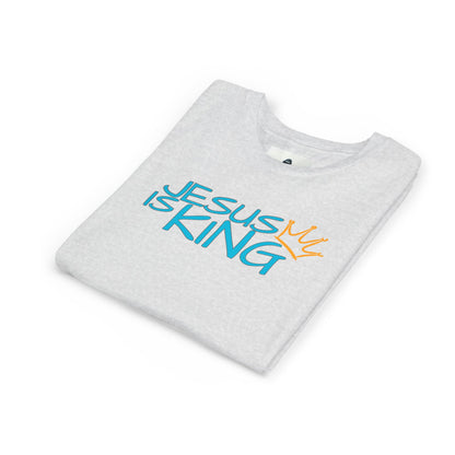 Youth Tee with Inspirational Jesus Design, Faith T-Shirt, Christian Gift, Summer Outfit, Religious Apparel, Kids Faithwear