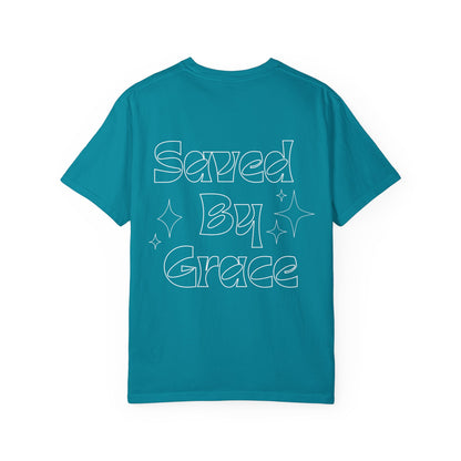 Faith-Inspired Unisex T-Shirt - Saved By Grace, Casual Wear, Christian Apparel, Gift for Believers, Everyday Comfort
