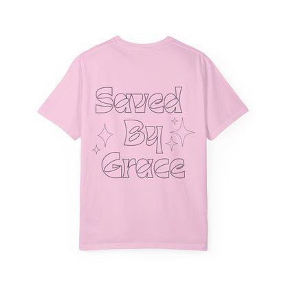 Faith-Inspired Unisex T-Shirt - Saved By Grace, Casual Wear, Christian Apparel, Gift for Believers, Everyday Comfort