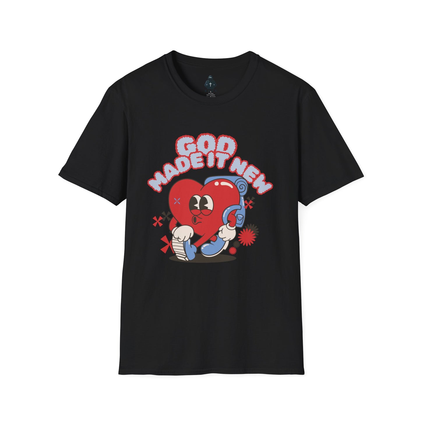 God Made New Unisex Softstyle T-Shirt - Fun & Playful Graphic Tee