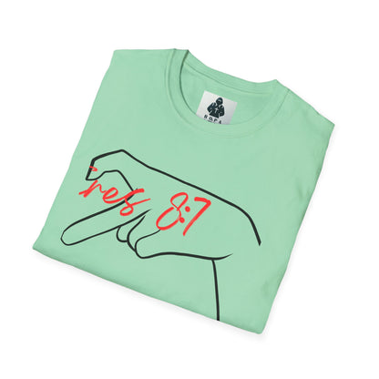 Unisex Softstyle T-Shirt with 'rez 87' Graphic - Casual Streetwear Tee