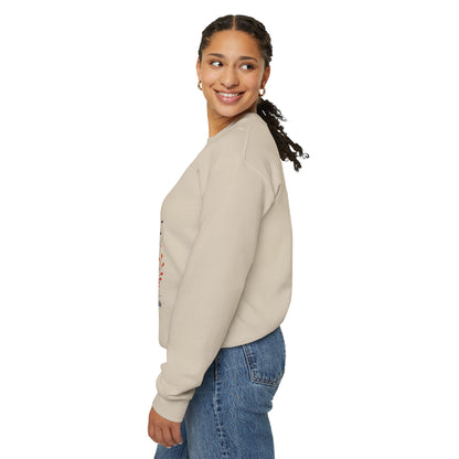 Danzando en cada Temporada Sweatshirt | Unisex Heavy Blend Crewneck with Colorful Dance Design