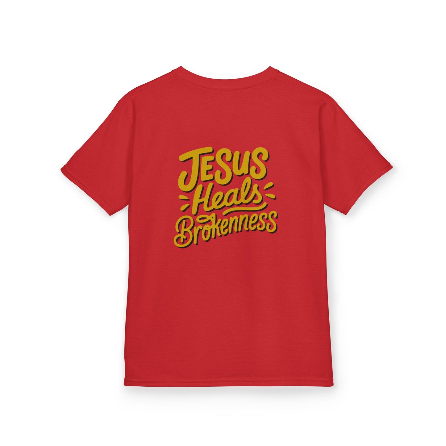 Kids Inspirational Tee - "Good" & "Jesus Heals Brokenness" - Perfect for Church, Gifts, Birthdays, Family Events