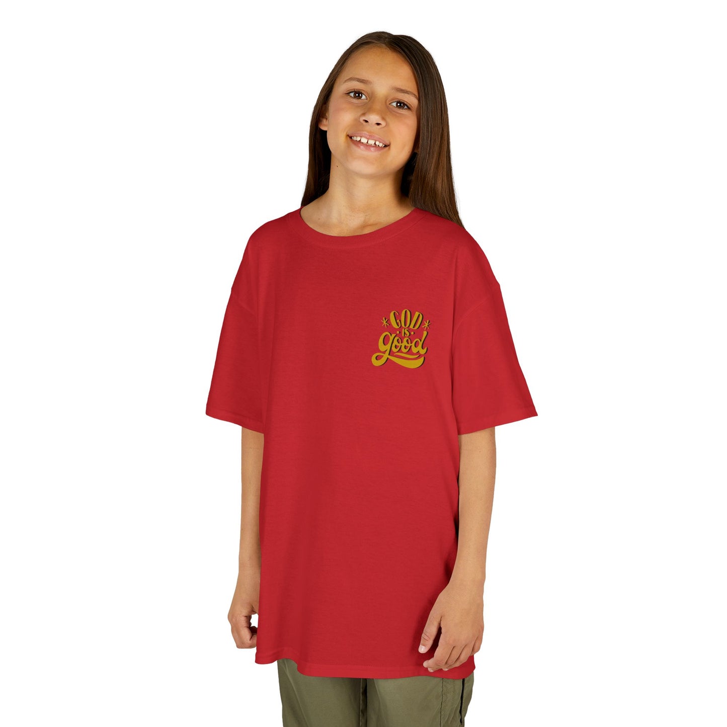 Kids Inspirational Tee - "Good" & "Jesus Heals Brokenness" - Perfect for Church, Gifts, Birthdays, Family Events