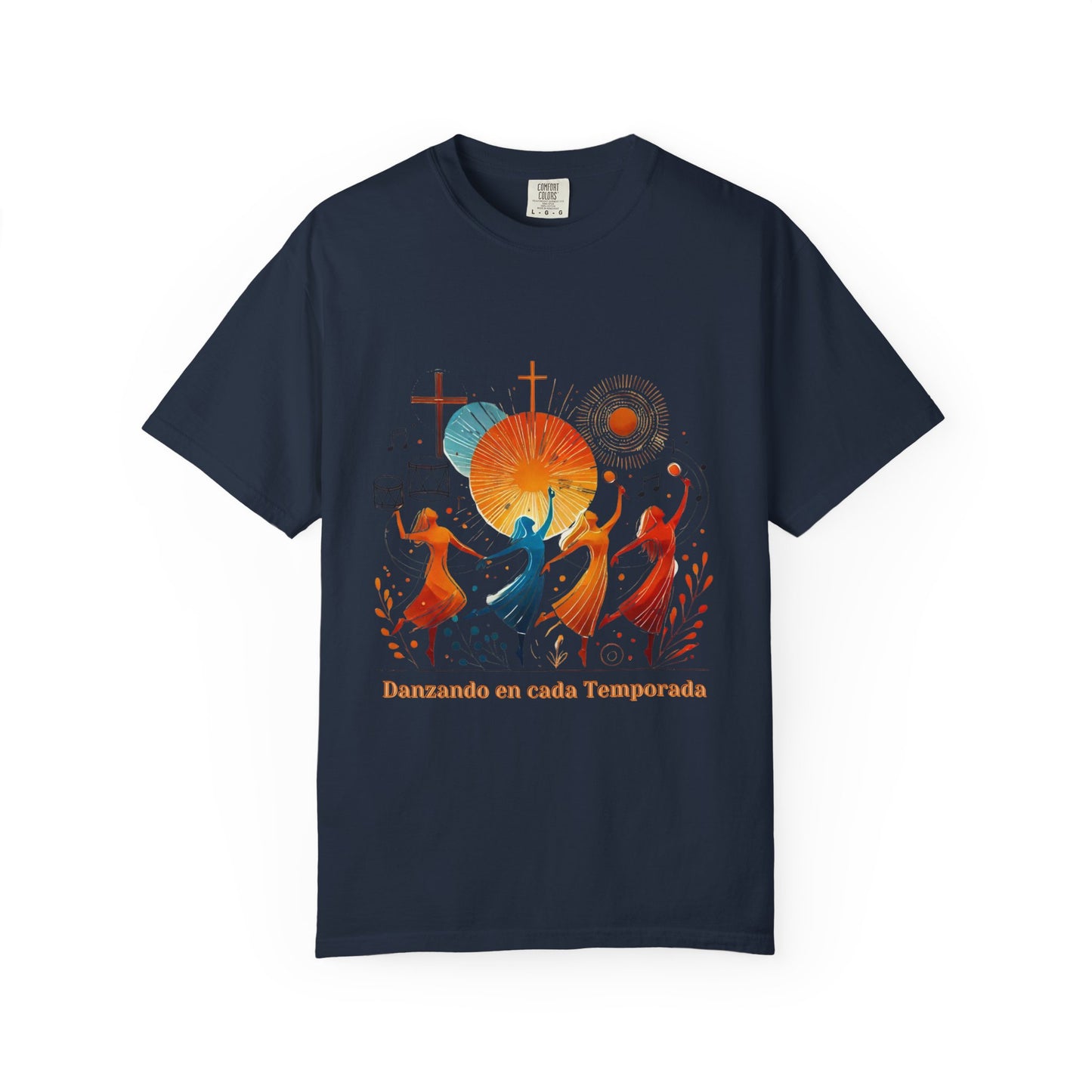 Unisex Garment-Dyed T-Shirt, Dance Design Tee, Seasonal Celebration Shirt, Gift for Dance Lovers, Festival Apparel