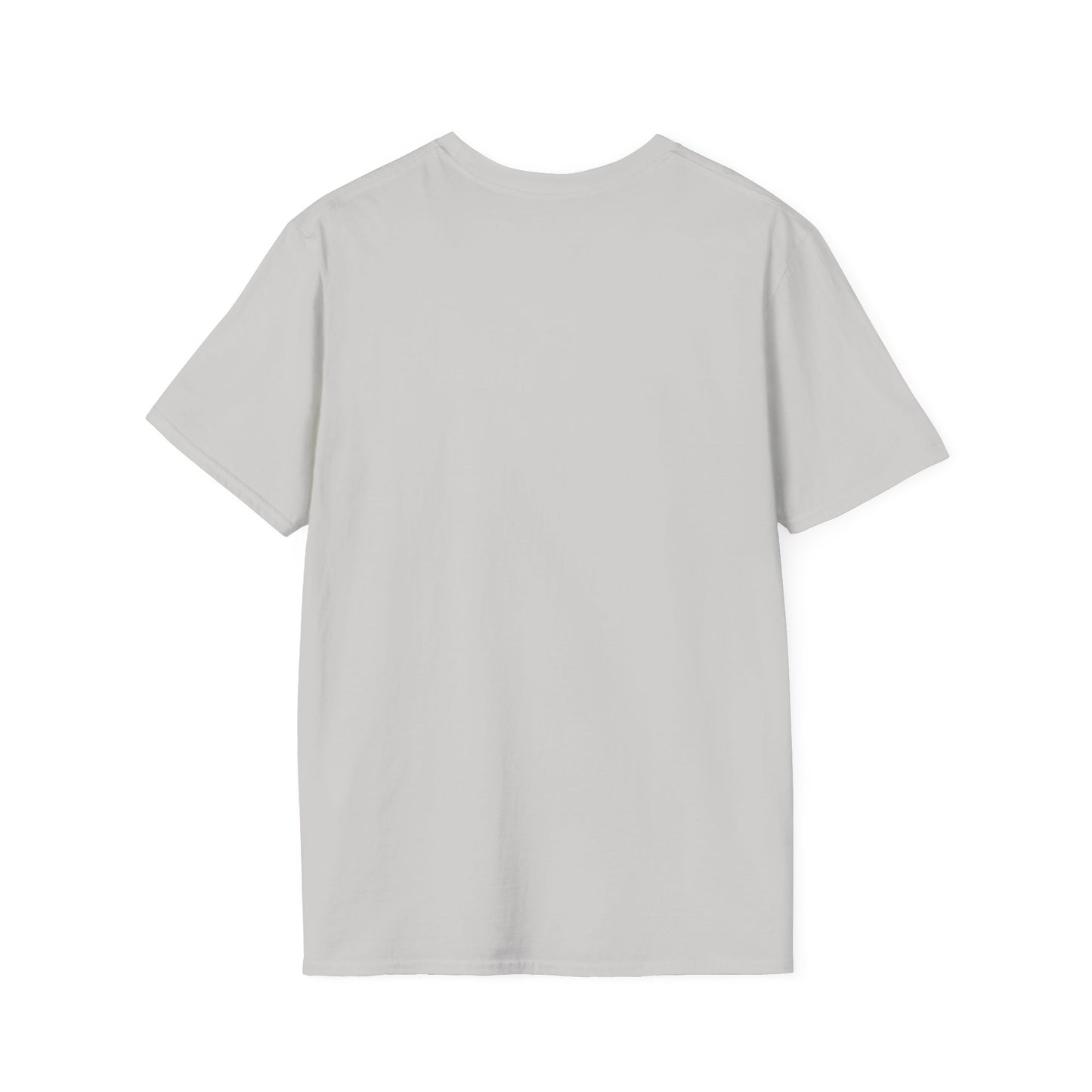 Minimalist Unisex Softstyle T-Shirt with Hand Design