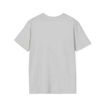 Minimalist Unisex Softstyle T-Shirt with Hand Design