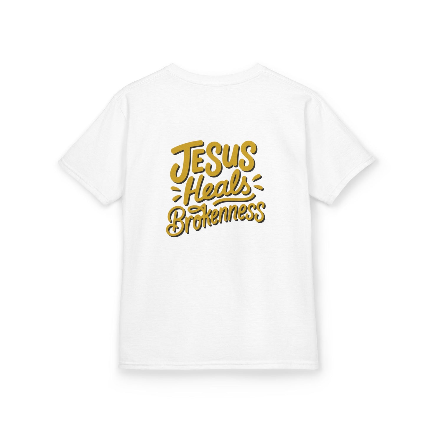Kids Inspirational Tee - "Good" & "Jesus Heals Brokenness" - Perfect for Church, Gifts, Birthdays, Family Events