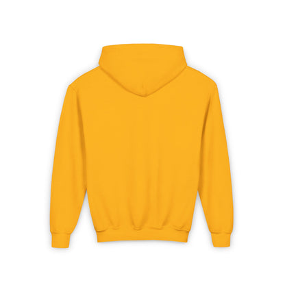 Youth Heavy Blend Hoodie with 'Jesus Maranatha Coming Soon' Design - Faith-Inspired Apparel for Teens