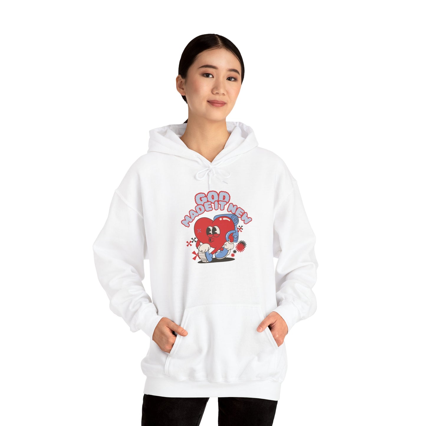 Go Mad Sweatshirt - Unisex Heavy Blend™ Hoodie for Comfort and Fun