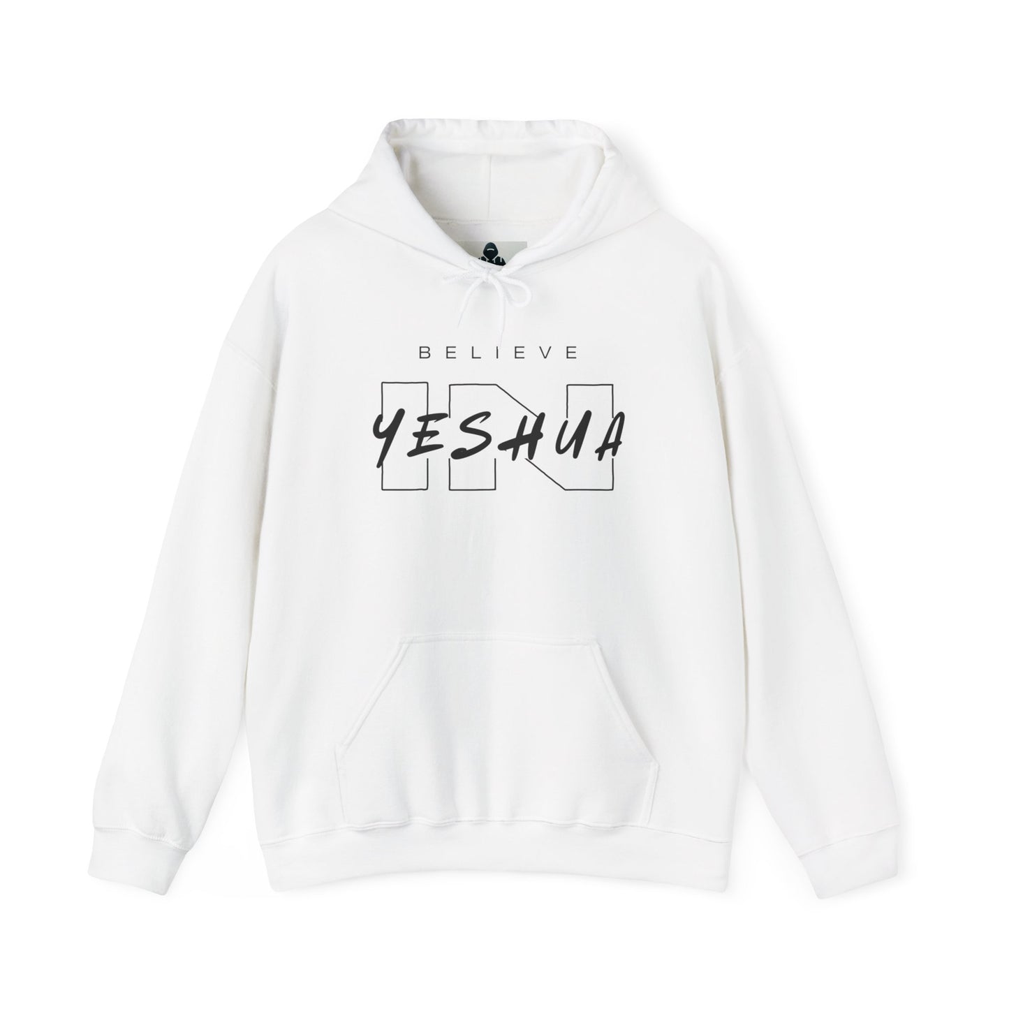 Unisex Heavy Blend™ Hooded Sweatshirt - 'Believe Yeshua' Inspirational Hoodie