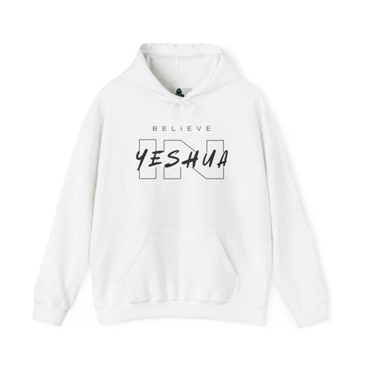 Unisex Heavy Blend™ Hooded Sweatshirt - 'Believe Yeshua' Inspirational Hoodie