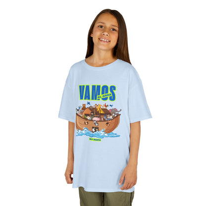 Fun Adventure Kids Tee, Cute Animal T-Shirt, Kids Summer Style, Birthday Gift, Playful Graphic T-Shirt