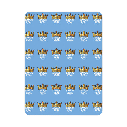 Royal Toddler Blanket - Crown Design for Little Kings and Queens