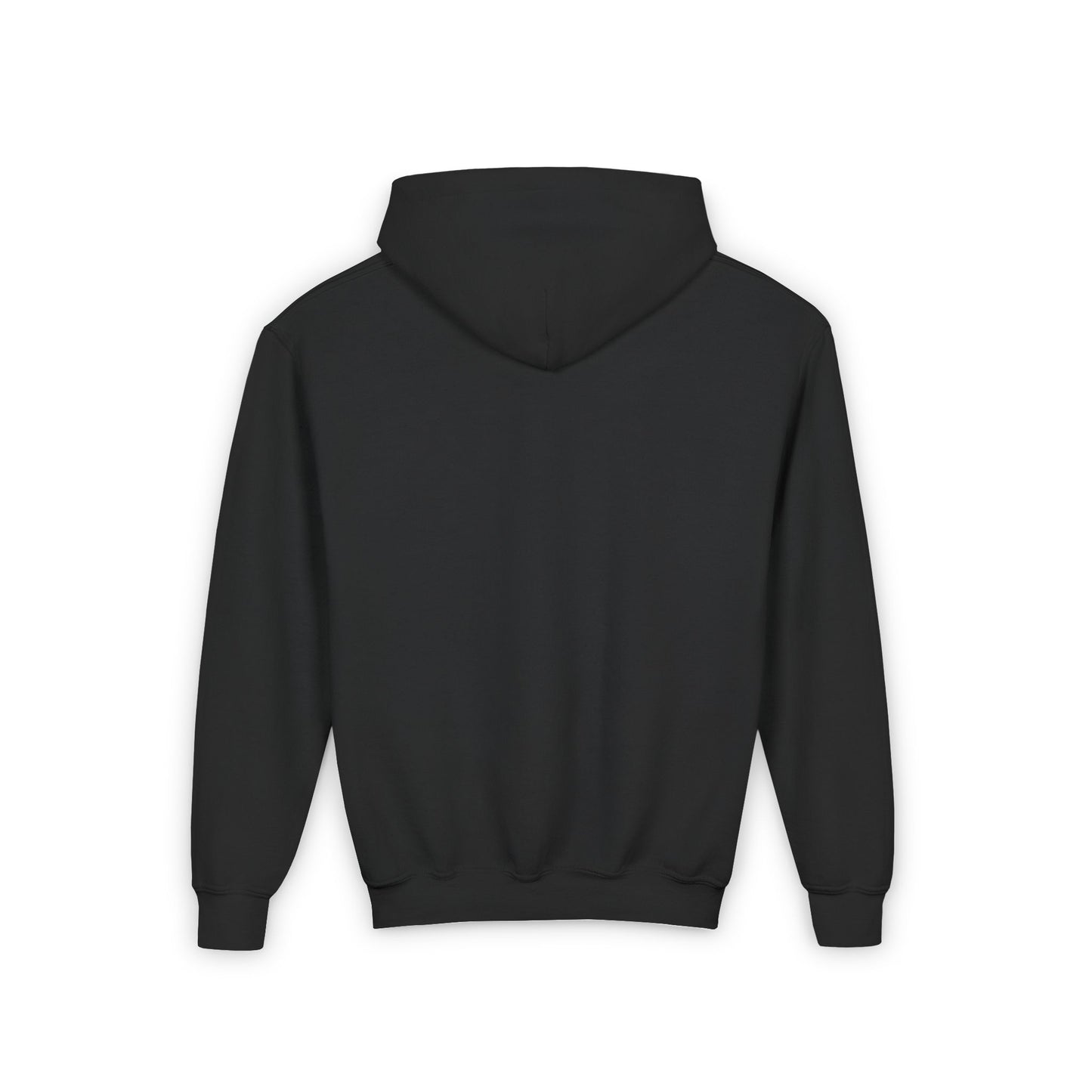 Youth Heavy Blend Hoodie with 'Jesus Maranatha Coming Soon' Design - Faith-Inspired Apparel for Teens