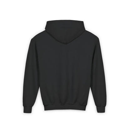 Youth Heavy Blend Hoodie with 'Jesus Maranatha Coming Soon' Design - Faith-Inspired Apparel for Teens