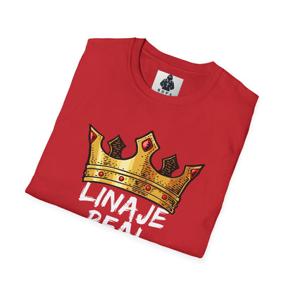 Unisex Softstyle T-Shirt - "Linaje Real" Crown Design - Perfect for Celebrations and Everyday Wear