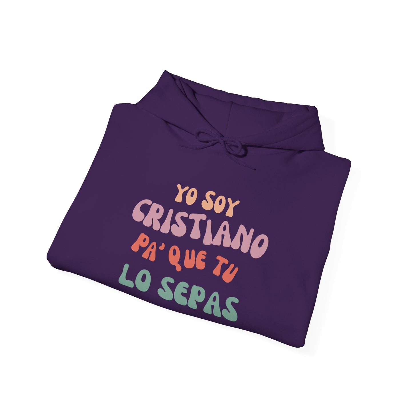 Unisex Heavy Blend Hooded Sweatshirt - 'Yo Soy Cristiano' Statement Sweatshirt