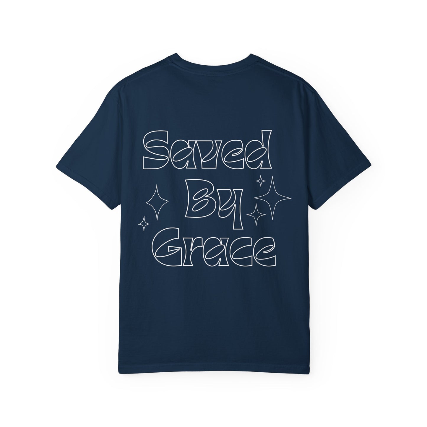 Faith-Inspired Unisex T-Shirt - Saved By Grace, Casual Wear, Christian Apparel, Gift for Believers, Everyday Comfort