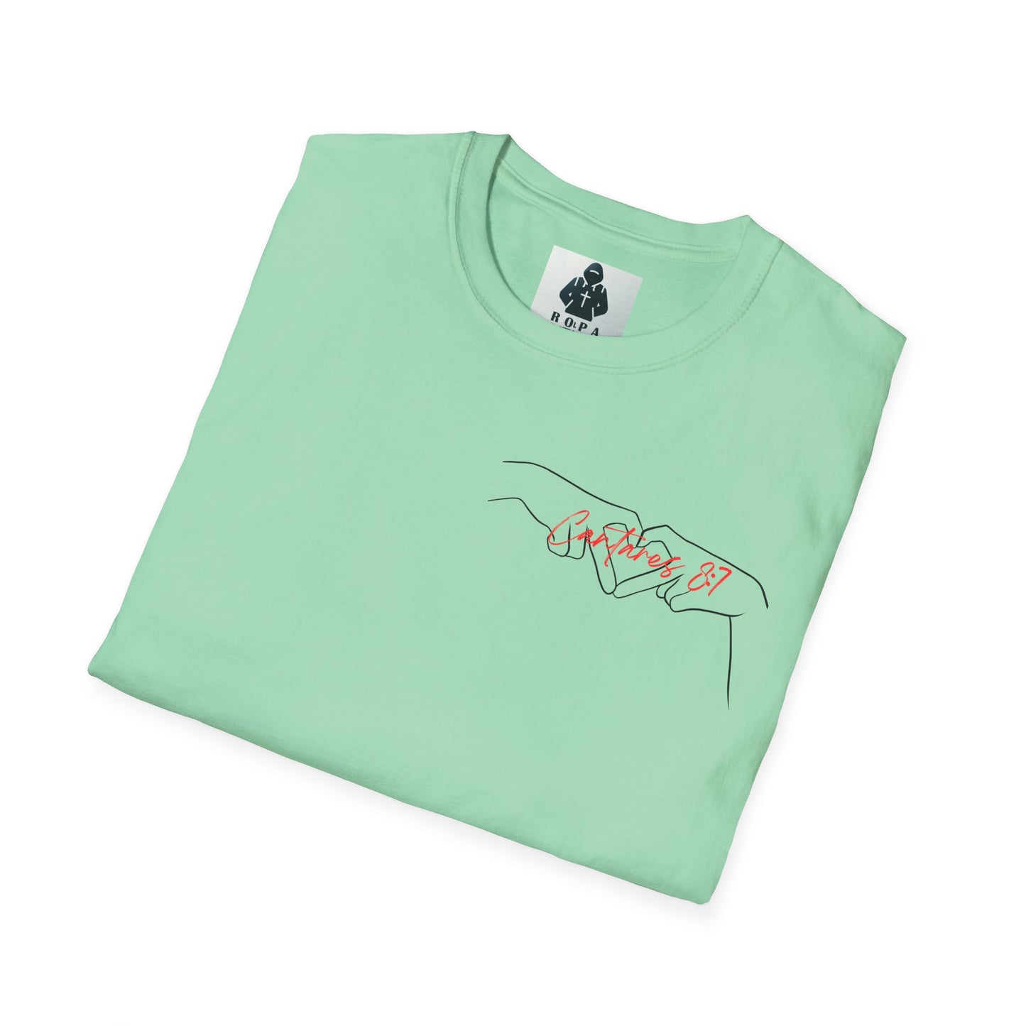 MEN EL SIERVO CANTARES 8:7 Softstyle T-Shirt