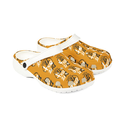 EVA Foam Clogs — All-Over "Different" Graphic Slip-On Shoes