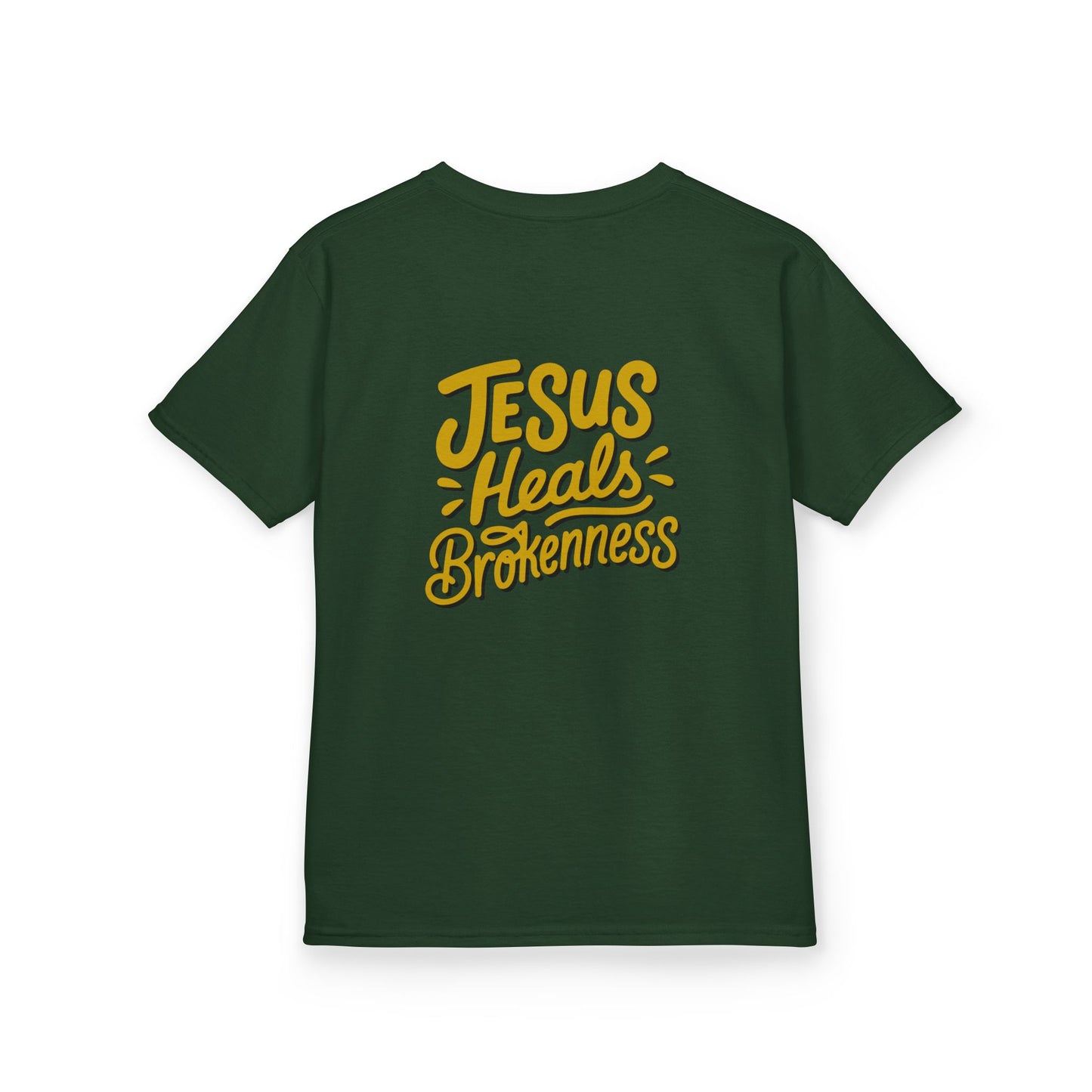 Kids Inspirational Tee - "Good" & "Jesus Heals Brokenness" - Perfect for Church, Gifts, Birthdays, Family Events