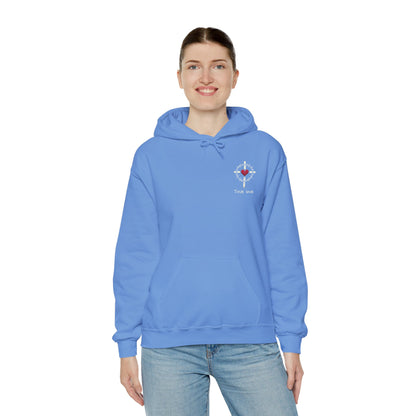 True Love Hoodie - Cozy Unisex Sweatshirt, Heart Design Gift, Valentine's Day Apparel, Casual Love Wear, Everyday Comfort